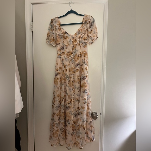 Storia Dresses & Skirts - Floral Tiered Maxi Dress from Vici